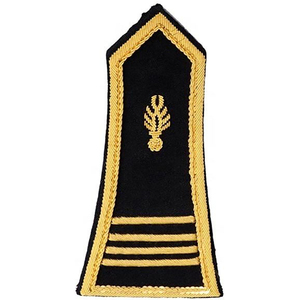 Épaulettes d'uniforme de pilote d'aviation cérémonielles en coton/laine, ajustement confortable, options de couleur et de logo personnalisées - Product Image 3