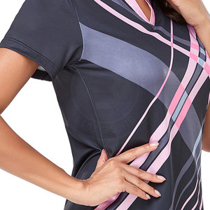 Polos de golf informales y elegantes para mujer, con protección UV y tela elástica, para el campo de golf, la oficina y actividades diarias. - Product Image 4