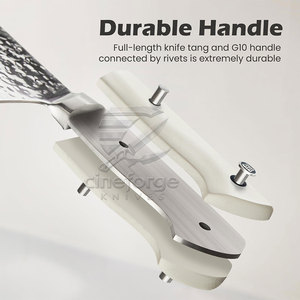 Offre Spéciale Couteaux Hachoir à Prix Abordable en Gros – Couteaux Hachoir en Acier Damas de Haute Qualité - Product Image 5