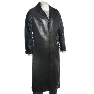 2026 Winter Fashion <b>Men's</b> Casual Slim Fit Leather Outdoor <b>Jacket</b> Top Trending Breathable Design Long Coat - Product Image 1