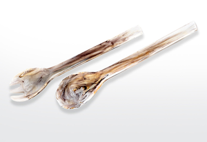 Cuillère à thé en résine LMB, design classique, manche long, finition naturelle, capacité personnalisée, compatible lave-vaisselle, pour fêtes, durable, Uttar Pradesh - Product Image 4