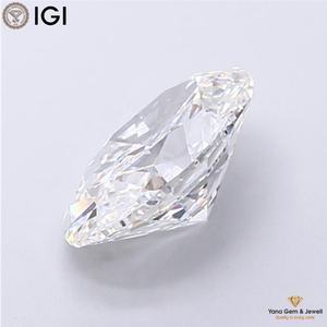 Diamante CVD Cultivado en Laboratorio de 1.00 Quilates, Corte Ovalado, Color E, Claridad VVS1, Certificado por IGI, para Anillo de Compromiso Personalizado - Product Image 3