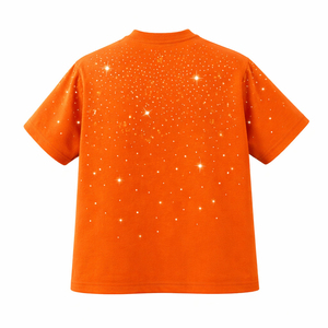 T-shirt pour homme entièrement personnalisé avec strass, best-seller, prix raisonnable, designs uniques, t-shirt pour homme avec strass léger - Product Image 4