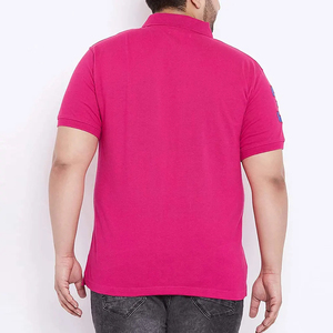 เสื้อผ้าฝ้ายผสมโพลีเอสเตอร์ ไซส์ใหญ่ สีพื้น แขนสั้น ระบายอากาศได้ดี เป็นมิตรกับสิ่งแวดล้อม สไตล์ลำลอง สตรีทแวร์ รับสกรีนโลโก้ตามแบบ - Product Image 1