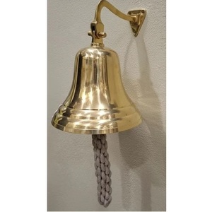 Handcrafted <b>Brass</b> Wall Hanging <b>Bell</b> for Home Temple Entrance Balcony Garden Door Decor Vintage Hanging <b>Bell</b> - Product Image 6