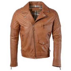 Nouvelle Collection 2026 – Blouson en Cuir Homme Hiver – Modèle Tendance Manches Longues – Veste en Cuir Véritable Effet Vieilli pour Motard – Meilleure Vente - Product Image 2