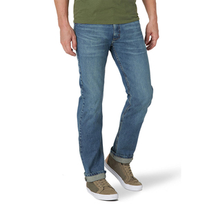 Customized Made Design Logo Printed Denim <b>Jeans</b> Men's for Sale Wholesale Prices Customized Solid Color For Men's Denim Pants - Product Image 1
