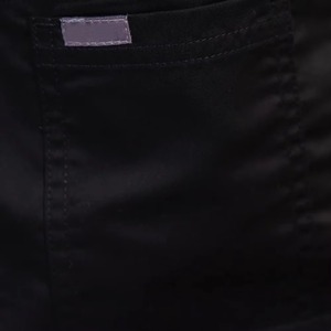 Conjunto de Uniforme Médico Personalizado para Enfermeras, Cuello Alto, Manga Corta, 100% Algodón, Ropa de Trabajo para Centros de Atención, Venta al Por Mayor OEM - Product Image 5