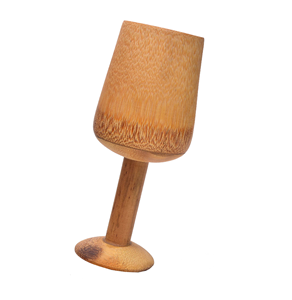 New Look Wine Glass Made with Natural Wood Restaurant Wine <b>Accessory</b> <b>Drinkware</b> <b>Accessory</b> Best Quality Product - Product Image 4