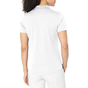Camiseta Polo con Logotipo Personalizado, Camiseta Polo de Algodón Informal de Punto Transpirable para Mujer, Camiseta Polo de Golf Informal de Alta Calidad para Mujer - Product Image 2