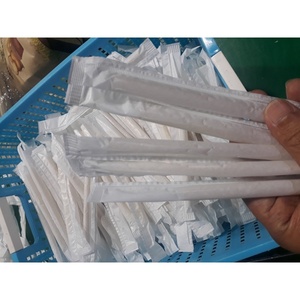 ส่งออกจํานวนมากราคาถูก - หลอดแป้งข้าวย่อยสลายได้ทางชีวภาพที่กินได้หลอดดื่ม - Product Image 4
