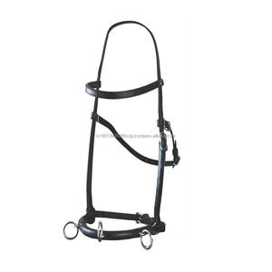 Brida de Cuero Islandés de Primera Calidad, Cómoda y Personalizable, con Logotipo Personalizado, Cristal Blanco y Rojo, Precio al por Mayor, Equitación - Product Image 5