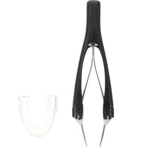 Pinzas Automáticas para Cejas con Puntas de Acero Inoxidable, Retráctiles, de Precisión, Kit Profesional para Depilación Facial Femenina - Product Image 6