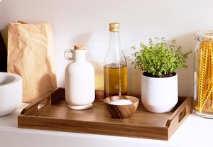 Serving Food <b>Tray</b> Wooden Serving <b>Tray</b> Minimalist Design for Dining Tableware Kitchen Storage <b>Tray</b> <b>Snack</b> <b>Tray</b> for Party - Product Image 5