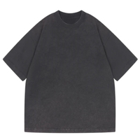 Prix de gros T-shirt personnalisé grande taille pour homme, coupe classique, coton / fibre de bambou, haute qualité, écologique, séchage rapide, 260g