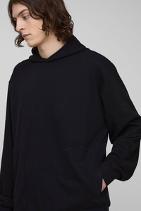 Autumn Winter New Arrival Custom-Printed 430g Heavyweight 100% Cotton Unisex Casual Eco-Friendly Windproof <b>Fleece</b> Plain Dyed - Product Image 3