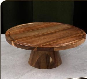 Soporte de Madera para Postres con Cubierta de Vidrio, Antiadherente, Ecológico y Apto para Lavavajillas - Product Image 4