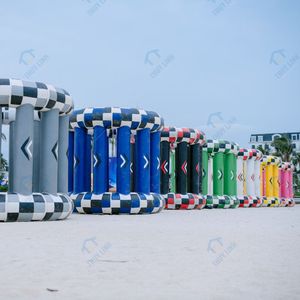 All Seasons Wheel Team Building Vietnam PVC Garantit la sécurité en transport Gonflable Thuy Linh Facile à installer et portable - Product Image 2