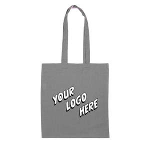 Sac fourre-tout personnalisé à faible quantité minimale de commande, avec poignée en tissu, vierge, impression de logo personnalisé, vente en gros, promotionnel, pour le marché et la vente au détail - Product Image 3
