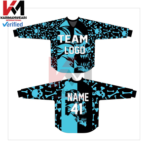 Jersey de Paintball Directo de Fábrica, Pedido al por Mayor, Impresión de Logotipo Sublimado, Tela Resistente, Diseño de Manga Larga, Ajuste Cómodo y Elástico - Product Image 6