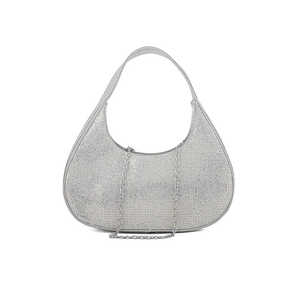 AB Silver Fancy Sac de soirée P24325 Sac à main élégant pour occasions spéciales - Product Image 3