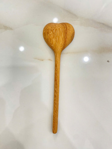 High Quality Wooden Spoon Durable Wooden Spoon Solid Wood Heat Resistant Design for Professional <b>Kitchen</b> and Home Cooking - Product Image 4