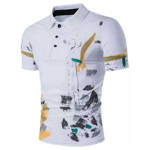 เสื้อเชิ้ตผู้ชายไซส์ใหญ่ ผ้าคอตตอนถักคุณภาพสูง 100% น้ำหนัก 180 กรัม ผ้าไม่ยับ ทรงลำลอง แขนสั้น รับสกรีนโลโก้ - Product Image 3