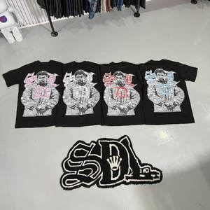 Camisetas Unisex de Algodón con Estampado SDL, Camisetas Cómodas de Manga Corta para Hombre y Mujer, Ideales para la Moda Diaria, Compra al por Mayor - Product Image 5