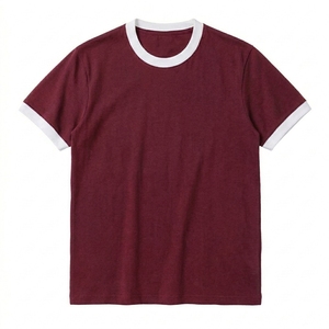 Summer Casual High Quality Men T Shirts Custom <b>Tshirt</b> 100% Premium Pure Cotton <b>Plain</b> Black <b>White</b> Classic Short Sleeved Tee - Product Image 3