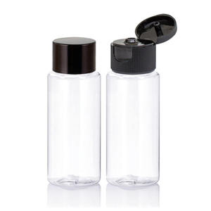 High Quality Face Cream Skin Care Serum Lotion <b>Shampoo</b>-50ml PET Plastic Cylinder Bottle Pump Sprayer - Product Image 3