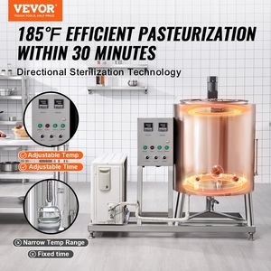 Pastorizzatore Professionale per Latte da 150L, Attrezzatura per Pastorizzazione in Acciaio Inox 304 di Grado Alimentare - Product Image 2