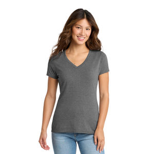 เสื้อยืดคอกลมแบบลึก รักษ์โลก สำหรับฤดูร้อน เสื้อยืดผู้หญิงคุณภาพดีที่สุด รับผลิตตามแบบ (OEM) ขายส่งเสื้อยืดผ้าฝ้าย - Product Image 1