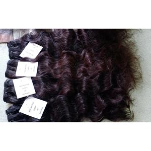 Extensiones de Cabello Humano Virgen Indio de Alta Calidad de 10-34 Pulgadas, Marca con Envío Rápido y Hecho en India - Product Image 2