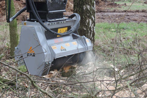 Wholesale DML Forestry Mulcher Attachment Professional Land Clearing Brush Skid Steers Excavators Loaders Diesel Pump Steel - Product Image 2