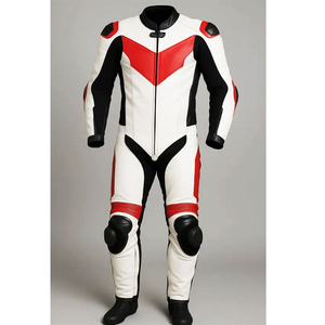 Traje de moto de cuero Moto de carreras Protección completa Trajes de cuero de motorista de moto de alta calidad - Product Image 1