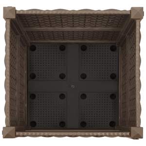 Pot de fleurs et jardinière surélevés en polypropylène 15,7''x15,7''x15'' - Product Image 5