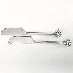 Ensemble d'épandeurs de fromage en forme de cœur, en acier inoxydable, plaqué argent avec un Look Simple, outils de service pour mariage - Product Image 2