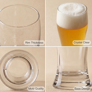 [Holar] Vaso de Cerveza de Plástico Estilo Americano de 16 oz, Transparente e Irrompible, Hecho en Taiwán, para Bares, Exteriores y Piscinas - Product Image 4