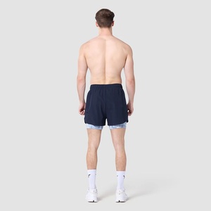 <b>Men</b> 2 In 1 Gym <b>Shorts</b> <b>Compression</b> Liner Running Workout <b>Shorts</b> Quick Dry Fitness <b>Shorts</b> With Phone Pocket OEM Bulk - Product Image 4