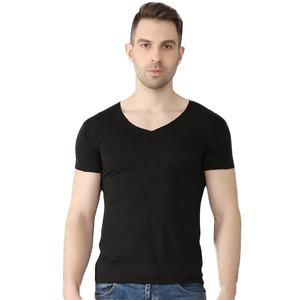 Premium Unisex Plus Size <b>T</b>-<b>Shirt</b> Breathable Spandex Knitted Street Style Custom Logo Printing Garment Dyed Wholesale Blank - Product Image 2