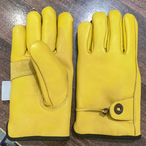 Gants de course pour moto et motocross, logo personnalisé, cuir véritable, gants de moto à doigts entiers - Product Image 2