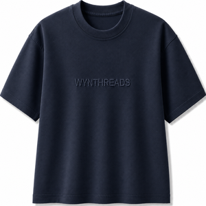 เสื้อยืดโอเวอร์ไซส์วินเทจแบบพรีเมียมสั่งทำพิเศษ ผ้าคอตตอนหนานุ่ม สไตล์สตรีทแวร์ ปักลายตามสั่ง รับผลิตแบบ OEM/ODM - Product Image 1