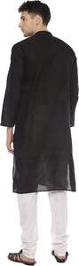 New Arrival <b>Mens</b> <b>Kurta</b> <b>Pajama</b> Set Factory Direct Custom Branding Plain Design OEM Supplier Bulk Orders - Product Image 3