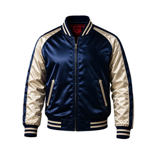 Men's Souvenir Luxury Custom Fashion Canvas Akatora <b>Cloud</b> Tiger Embroidery Gold Sleeve Japanese Streetwear Sukajan Jackets - Product Image 3