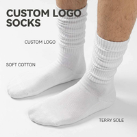 Logo personnalisé Chaussettes de sport athlétique Chaussettes sans quantité minimale de commande avec votre propre conception Ch