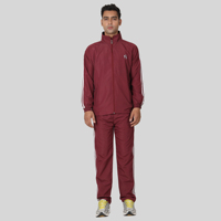 Setelan Training Pria Dewasa NS Desain Khusus Bahan Polyester/Nylon, Setelan Olahraga Musim Gugur Ukuran Besar, Bernapas, Cepat Kering, Polos