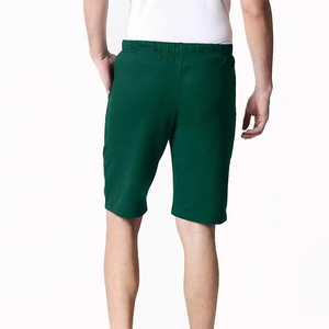 Short de sport décontracté en toile unie pour homme, respirant, écologique, imperméable, séchage rapide, avec cordon de serrage, idéal pour l'été et l'entraînement - Product Image 4