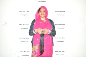 Cheveux humains indiens 100 % non traités, frontaux, lisses, cuticules alignées, sans traitement chimique, couleur noir naturel, double trame. - Product Image 6