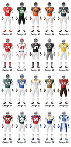 Custom American Football Jerseys Youth Adult Mens American Football Uniforms Comfortable Sublimation American 2026 premium - Product Image 5