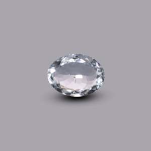 Natural Sky Blue Aquamarine 4.35 Carat Oval Cabochon Loose Gemstone for Fine Jewelry - Product Image 1